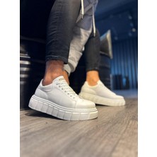 Online Butik Yüksek Taban Günlük Ayakkabı 144 Beyaz