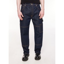 Denim Trip Normal Bel Erkek Denim Pantolon DT10392_MONTERO Cargo Fit