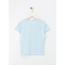 Benetton Su Yeşili Kadın T-Shirt 3I1XC10H8
