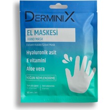 Derminix Hyaluronik Asit & E Vitamini & Aloe Vera Nemlendirici El Maskesi