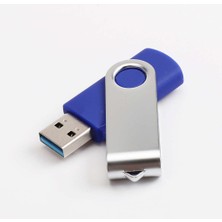 Blueleskyy USB 3.0 Flash Sürücü 128GB Kapasite Mavi (Yurt Dışından)