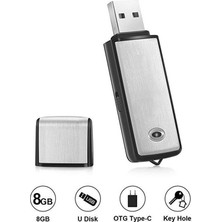 Blueleskyy 16G USB Ses Kaydedici USB Flash Sürücü (Yurt Dışından)