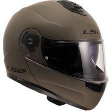 Ls2 Strobe 2 Çene Açılır Kask Kum