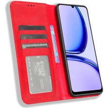 BDT Market Realme C53 4g Pu Deri Cüzdan Manyetik Kapatma Için Kılıf (Yurt Dışından)