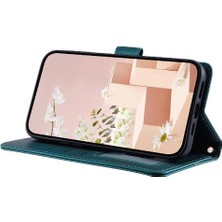 Manyi Market Samsung Galaxy A73 5g Kafes Manyetik Flip Folio Cüzdan Için Telefon Kılıfı (Yurt Dışından)