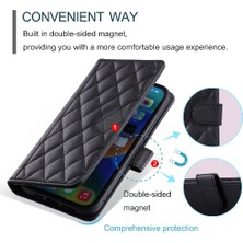 Manyi Market Samsung Galaxy A73 5g Kafes Manyetik Flip Folio Cüzdan Için Telefon Kılıfı (Yurt Dışından)