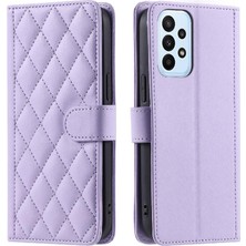 Manyi Market Samsung Galaxy A73 5g Kafes Manyetik Flip Folio Cüzdan Için Telefon Kılıfı (Yurt Dışından)
