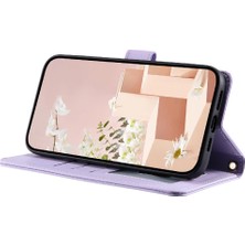 Manyi Market Samsung Galaxy A73 5g Kafes Manyetik Flip Folio Cüzdan Için Telefon Kılıfı (Yurt Dışından)