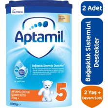 Aptamil Devam Sütü 5 Numara 800 gr 2 Li Paket