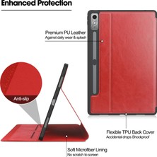 Shin-Wo Lenovo Xiaoxin Pad Pro 12.7 Folio Kılıf Çok Açılı Standlı Ince Hafif Koruyucu Kapak (Yurt Dışından)