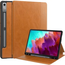 Shin-Wo Lenovo Xiaoxin Pad Pro 12.7 Folio Kılıf Çok Açılı Standlı Ince Hafif Koruyucu Kapak (Yurt Dışından)