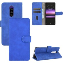 BDT Boutique Sony Xperia 1 Kart Ekleme Deri Için Kılıf Folio Flip Case Koruyucu (Yurt Dışından)