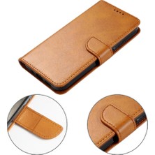 BDT Boutique Kart Tutucu Kartı ile Samsung Galaxy S24 Deri Folio Flip Case Için Kılıf (Yurt Dışından)