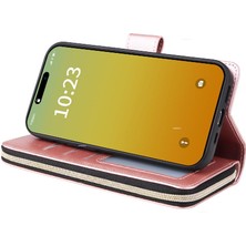 BDT Boutique Iphone 15 Için Kılıf Pro Flip Kapak ile El Kayışı Fermuar Cep Kart Durumda (Yurt Dışından)