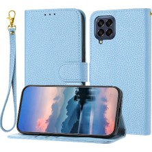 BDT Boutique Samsung Galaxy M33 5g Için Telefon Kılıfı Kart Yuvaları Tutucu Cüzdan Litchi Pu (Yurt Dışından)