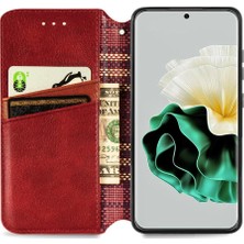 BDT Boutique Huawei P60 Zarif Iş Cüzdan Fonksiyonu Için Kılıf Deri Kılıf Flip (Yurt Dışından)