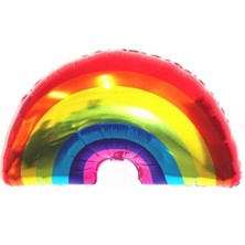 Organizasyon Pazarı Gökkuşağı Renkli Folyo Balon 90 Cm