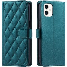 BDT Boutique Iphone 12 Için Telefon Kılıfı Kart Yuvaları Tutucu Flip Folio Cüzdan El Kayışı (Yurt Dışından)