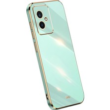 Xshine Honor 100 5g Elektraplatma Altın Edge Tam Kamera Tpu Kılıfı (Yurt Dışından)