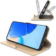 Xshine Honor 100 5g Manyetik Telefon Kasası Çizik Geçirmez Deri Kart Yuvaları Flip Folio Stand Cover (Yurt Dışından)