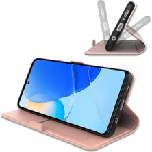 Xshine Honor 100 5g Manyetik Telefon Kasası Çizik Geçirmez Deri Kart Yuvaları Flip Folio Stand Cover (Yurt Dışından)