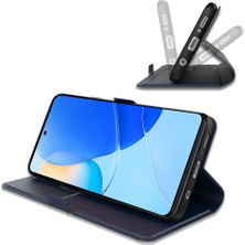 Xshine Honor 100 Pro 5g Pu Deri Kapak Manyetik Kart Yuvası Folio Flip Stand Telefon Kılıfı (Yurt Dışından)