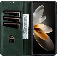 Xshine Huawei Nova 12 Pro 5g Cüzdan Kılıfı Manyetik Kapanış Deri Kapağı (Yurt Dışından)