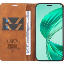 Xshine Honor X8B 4g Manyetik Kapanış Deri Kart Yuvaları Kapak (Yurt Dışından)