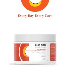 Luis Bien Papaya ve Havuç Içerikli Cilt Beyazlatıcı Vücut ve El Peelingi- Skin Whitening Scrub