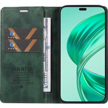 Xshine Honor X8B 4g Manyetik Kasa Litchi Doku Standı Telefon Kapağı (Yurt Dışından)