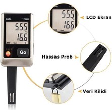 Testo 175 H1 Sıcaklık ve Nem Kayıt Cihazı Datalogger