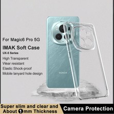 LRtools Honor Magic6 Pro 5g Toz Geçirmez Telefon Kabuğu Clear Case Anti-Drop Tpu Telefon Kapağı (Yurt Dışından)