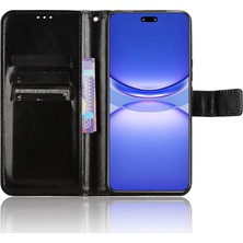 LRtools Huawei Nova 12 5g Manyetik Toka Deri Cüzdan Desteği Stand Anti-Fall Kapak (Yurt Dışından)