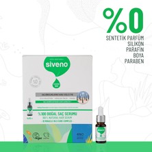 Siveno %100 Doğal Onarıcı Yoğunlaştırıcı Bakım Serumu Bitkisel Yıpranmış Ve Dökülen Saçlara Özel 4X10 ml