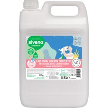 Siveno %100 Doğal Emzik ve Biberon Temizleyicisi Bitkisel Elde Bulaşık Sabunu Nemlendirici Vegan 5000 ml