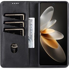 LRtools Huawei Nova 12 Pro 5g Cüzdan Kılıfı Manyetik Kapanış Deri Kapağı (Yurt Dışından)