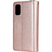 SZY Mall Samsung Galaxy Için Kılıf El Kayışı ile Zipper Fermuar Cep Kart Tutucu Flip (Yurt Dışından)