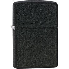 Zippo Reg Black Crackle Çakmak