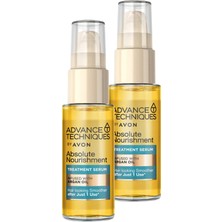 Avon Advance Techniques Argan Yağı Içeren Besleyici Saç Serumu 30 Ml. Ikili Set