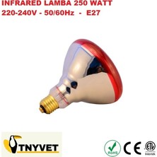 Infrared Isıtıcı Lamba 250 Watt