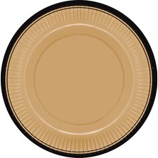 Kikajoy Retro Serisi Mum Işığı Karton Tabak 8li