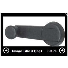 Kaya Plastik  KAY-212 Cam Açma Kolu Pullu Siyah R9-R12 Toros P...