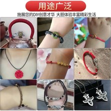 Haicheng Shop No.14 Tarzı Yeni Eters Mumlu Kordon Dize Askı Kolye Halat Boncuk Takı Yapımı Için Dıy El Yapımı Bilezik (Yurt Dışından)