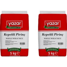 Yazar Kepekli Pirinç 5 kg x 2 Paket