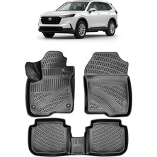 Rizline Honda CRV 2023 ve Sonrası 3D Havuzlu Paspas Siyah