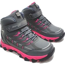 Kidessa 260-25806 Anatomik Trekking Çocuk Bot - Gri - 28