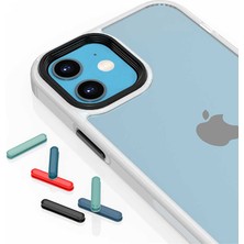 Lofy Apple iPhone 13 - Uyumlu ​​Cann Kapak-Kırmızı