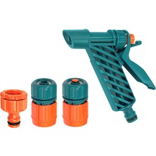 Bahyap Bahçe Sulama Hortum Ucu Tabanca 4'lü Set 1/2" (Otomatik)