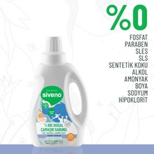 Siveno %100 Doğal Çamaşır Sabunu %100 Bitkisel Deterjan Yumuşatıcı Gerektirmez Konsantre Vegan 750 ml X 3 Adet