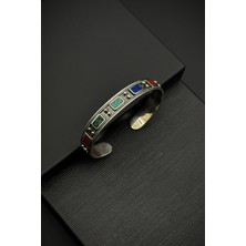 Frnch 925 Ayar Gümüş Italyan Model Gümüş Renk Erkek Bileklik FRJ12102-3102-CK